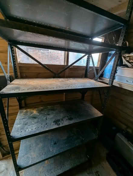 Photo of free Dexine metal shelving (Sutton Pools OX14) #2
