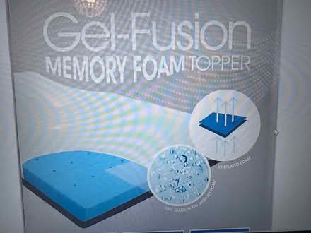 Photo of free King size mattress topper 10cm deep (Anerley SE20) #2