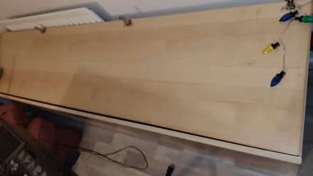 Photo of free IKEA extra long wooden wardrobe (S2) #1