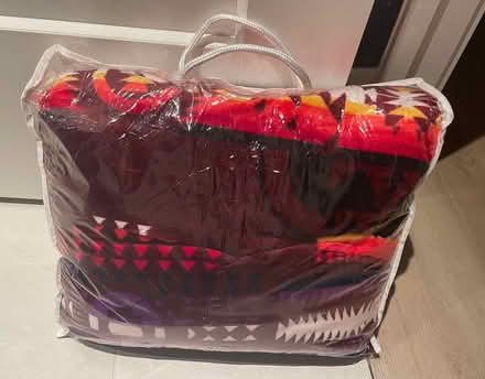 Photo of free Large blanket (new) (Rogers Rd and Keele St) #1