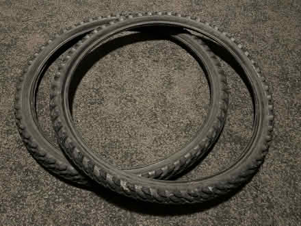 Photo of free 2x Trax Getaway 24” x 2” mountain bike tyres (Horsforth LS18) #1