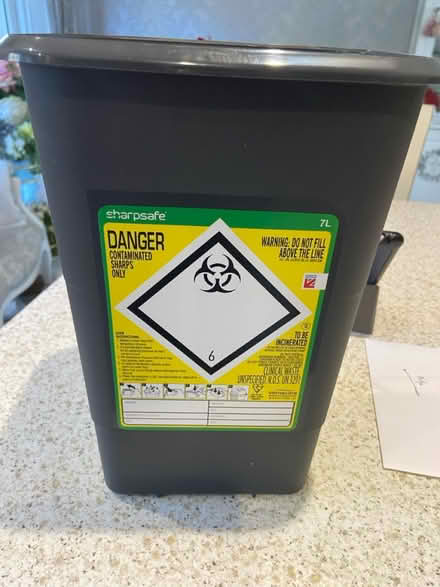 Photo of free Sharps Bin (Biggin Hill TN16) #2