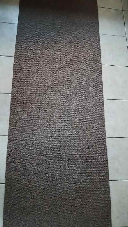 Photo of free Hard wearing brown carpet off cut (Armitage WS15) #1