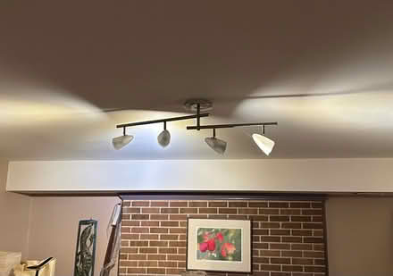 Photo of free 4-LED track-light fixtures (3) (Falls Church City) #4