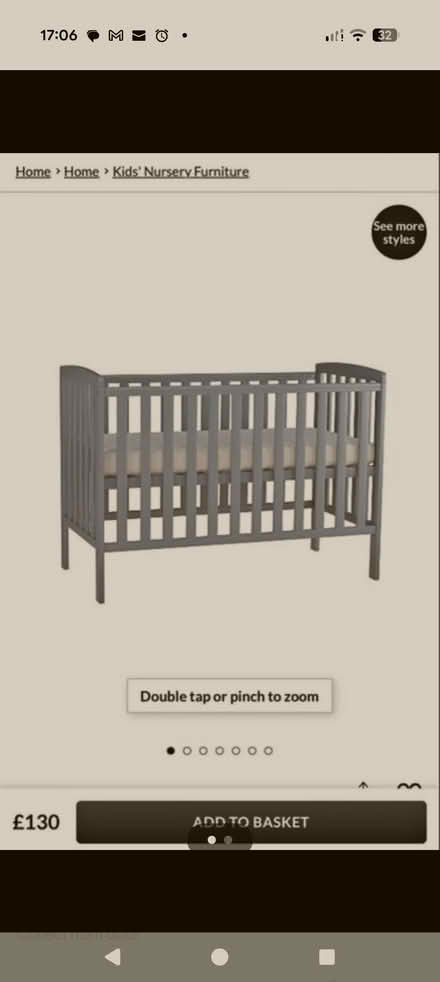 Photo of free Cot (Two Mile Ash MK8) #1