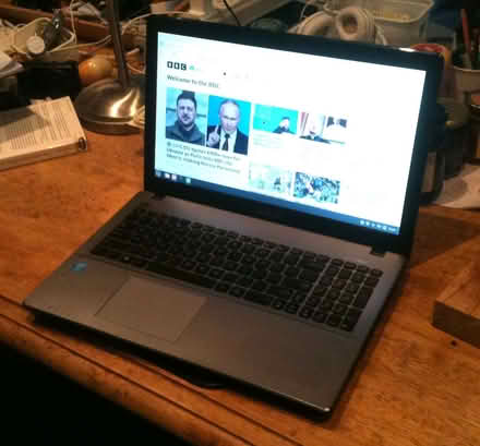 Photo of free Asus 15" laptop with Linux Mint (North Laine BN1) #1