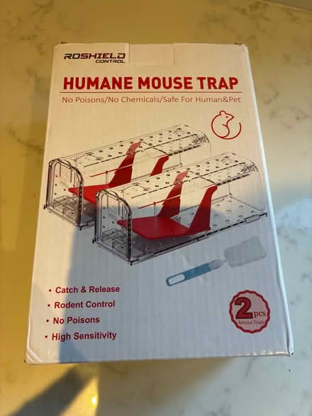 Photo of free Humane mouse traps (Leckhampton GL53) #1