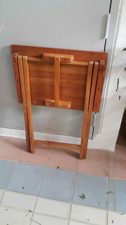 Photo of free Folding Wooden Table (Queenstown, near MRT) #3