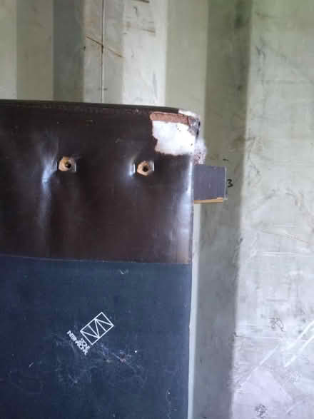 Photo of free Leather head board (Linthwaite) #3