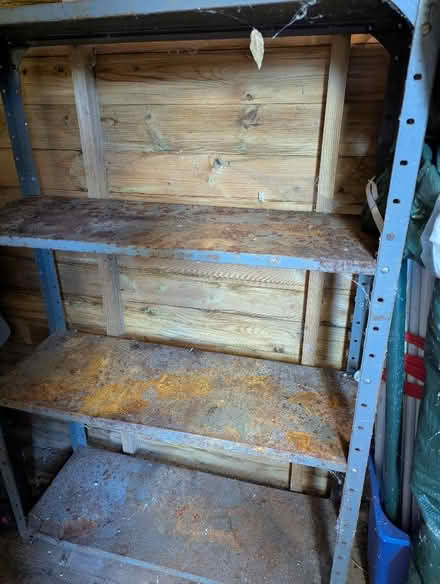 Photo of free Dexine metal shelving (Sutton Pools OX14) #1