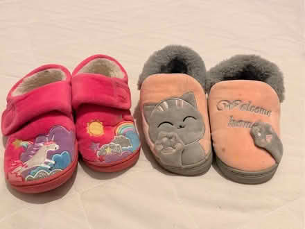 Photo of free 2 pairs of children’s slippers (Ashburton SE25) #1