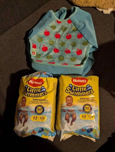Photo of free Swimming Nappies & Bib (Queens Park W10) #1