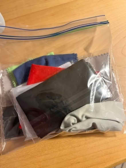 Photo of free Bag of Eyeglass Cleaning Clothes (west of Watertown Square) #1