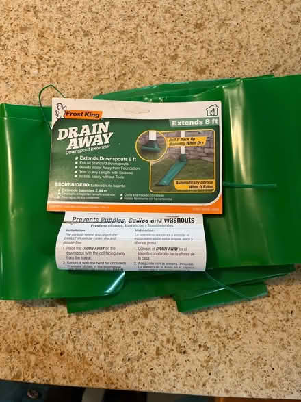 Photo of free 2 Drain away rain spout extenders (Downtown Mountain View) #1