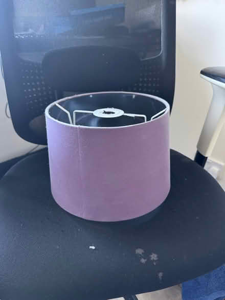Photo of free Purple lampshade (Bishops Cleeve) #1