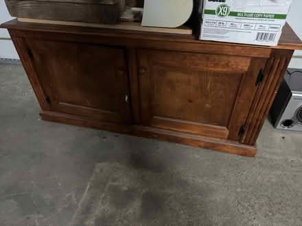 Photo of free Solid wood cabinet (Washington DC) #1