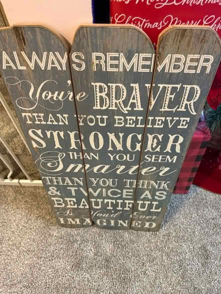 Photo of free Wood Inspiration Wall Art (Dumfries) #1