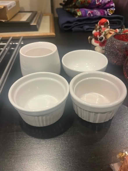 Photo of free White ramekins (Lavender Hill SW11) #2