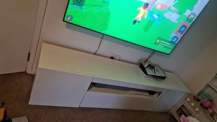 Photo of free TV cabinet white gloss front (CR0) #1