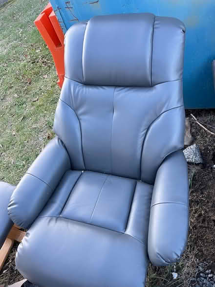 Photo of free Recliner and foot rest (Oradell) #3
