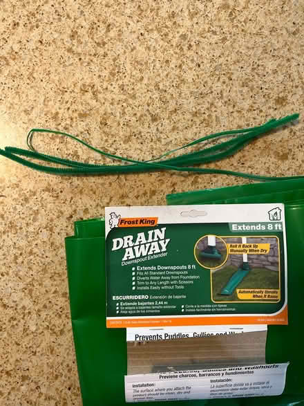Photo of free 2 Drain away rain spout extenders (Downtown Mountain View) #4