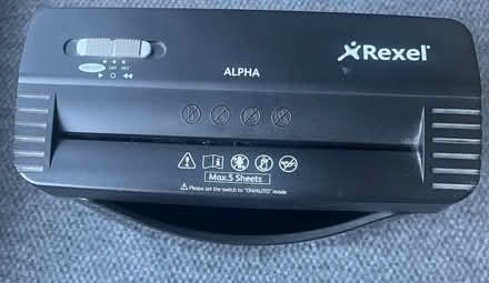 Photo of free Paper Shredder (Great Hollands RG12) #2