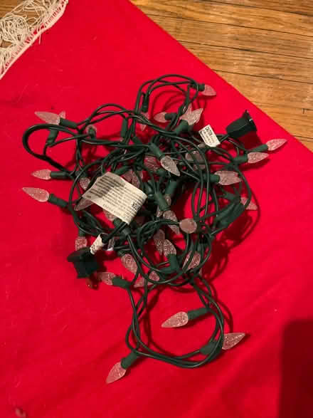 Photo of free Lights and tree skirt (Etobicoke South (Mimico)) #2