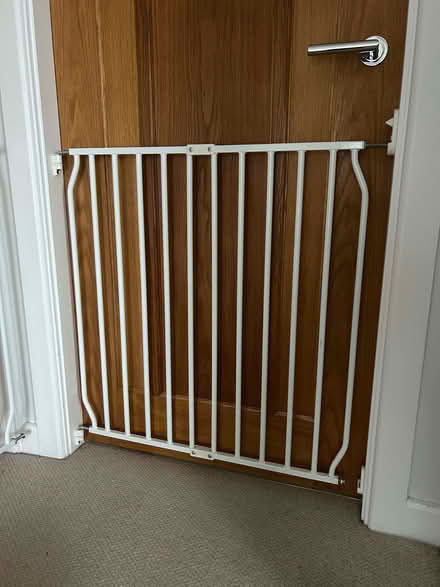 Photo of free Safetots Eco Screw Fit Baby Gate White 70cm - 80cm (Lodge Moor S10) #1