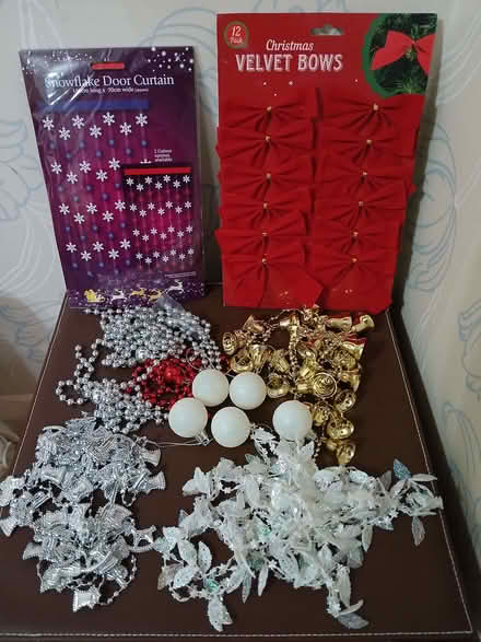 Photo of free Christmas beads, baubles, bells and bows (Sale M33) #1