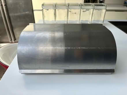 Photo of free Stainless steel bread bin (Lavender Hill SW11) #1