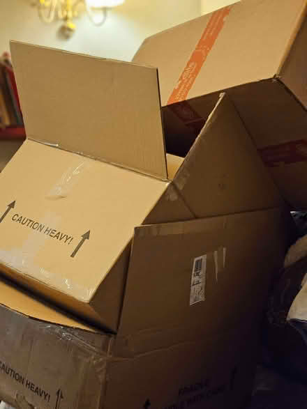 Photo of free Strong cardboard boxes (Loughborough LE11) #1