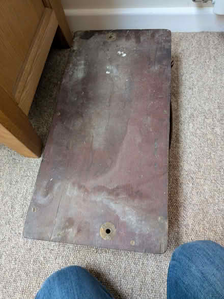 Photo of free mahogany storage box (Surrenden BN1) #3