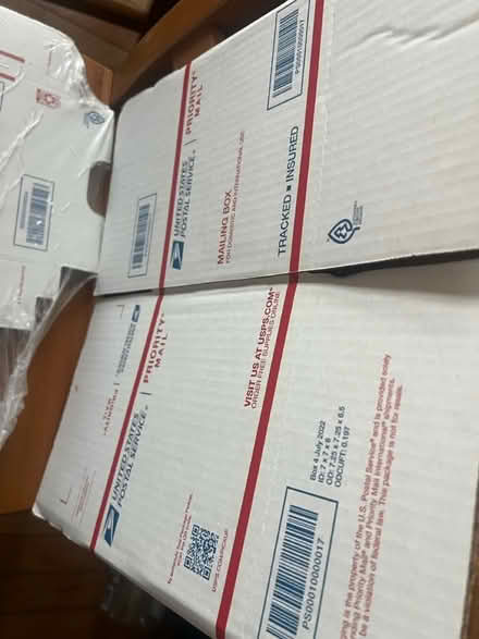Photo of free USPS small priority mail boxes (20012) #2