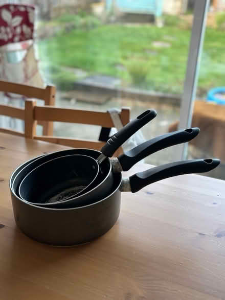 Photo of free x3 saucepans (Bs15 4ub) #1