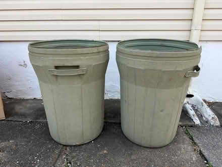Photo of free Two large trash cans (Philadelphia/South Jersey) #1