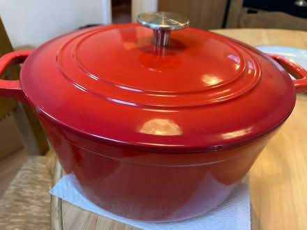 Photo of free Large cast iron pan (Firswood M16) #1