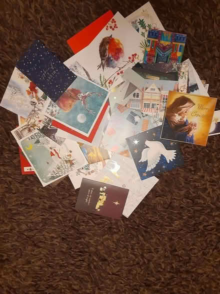 Photo of free Bundle of Christmas card fronts (ME14 near Penenden Heath) #1