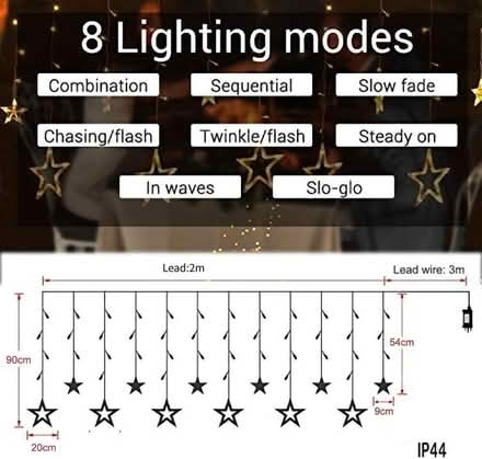 Photo of free Star Window Lights (fairylights) (Mortlake SW14) #3