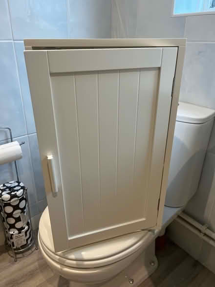 Photo of free White corner cupboard (Cooden TN39) #1
