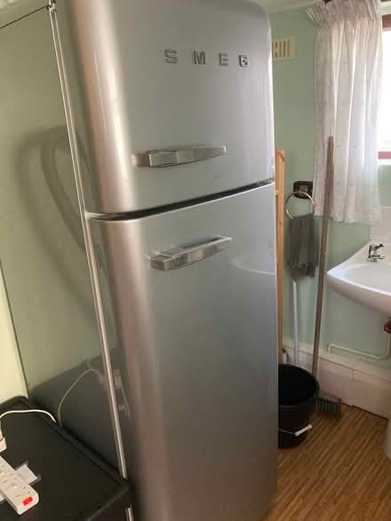 Photo of free Smeg fridge/freezer (Bolton le Sands) #1