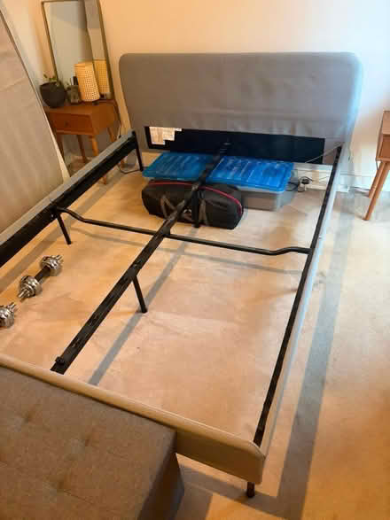 Photo of free IKEA King Size Bed Frame (Elephant and Castle) #2