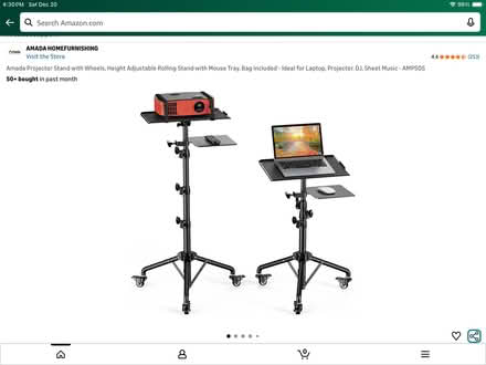 Photo of free Rolling Stand for laptop and more (Waltham near Gore Street) #2