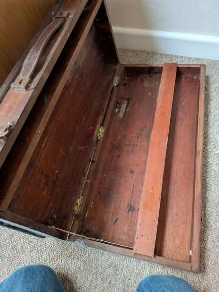 Photo of free mahogany storage box (Surrenden BN1) #2