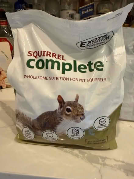Photo of free 4 lb bag squirrel complete food (Columbia Heights) #1