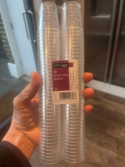 Photo of free 80 shot glasses - unopened, brand new (Lavender Hill SW11) #1