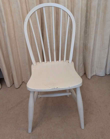 Photo of free White Chair (Dean Court OX2) #1