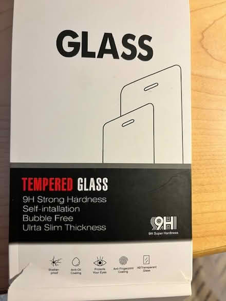 Photo of free Glass Screen protector for iPhone 8 (west of Watertown Square) #1