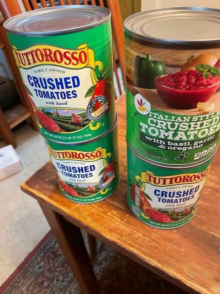 Photo of free Cans of Crushed Tomatoes (Harlem) #2