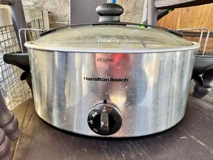 Photo of free Crock pot shell w/lid (Langdon (20018)) #1
