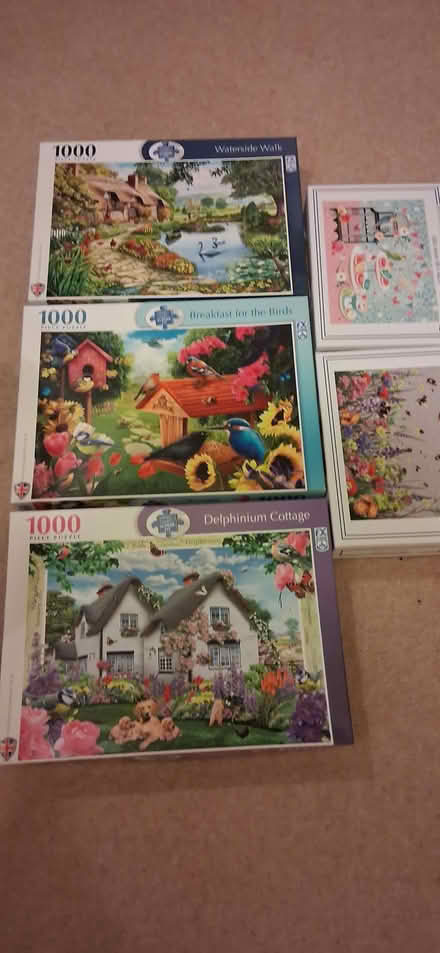 Photo of free 9 jigsaw puzzles (Wigmore LU2) #1